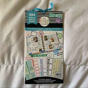 The Happy Planner Colorful Boxes Stickers